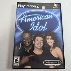 American Idol‎ PS2 (Sony PlayStation 2, 2003) COMPLETE W/MANUAL
